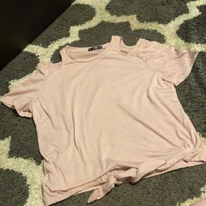 pink shein shirt